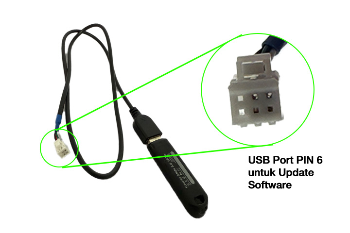 Gunakan Port USB Pin