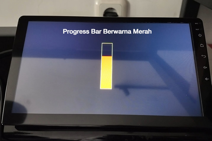 Progress Bar Merah