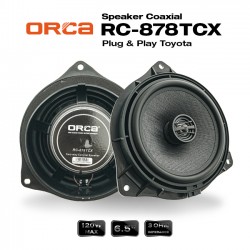 Speaker Coaxial ORCA RC-878TCX 6.5" inch Plug and Play Toyota