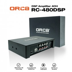 ORCA RC-480 DSP Amplifier Power 4X35W Processor 6CH