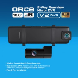 ORCA 2-WAY REARVIEW MIRROR V2 DVR